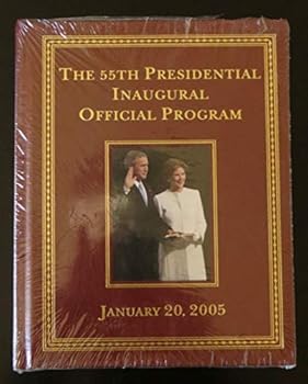 Leather Bound The 55th Presidential Inaugural Official Program Book