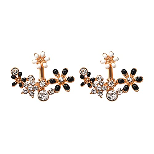 Boucles d'oreilles fleur de soleil confortables pour oreilles sensibles