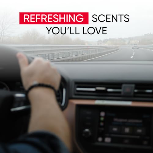 Image of ABRO Car Air Fresheners: Canned, Spill Proof Airfreshener for Home, Office, or Car Accessories Interior, Lasts Up to 60 Days - 3Pack Mocha Latte Scent