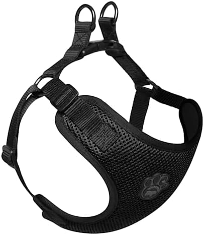 Canada Pooch Easy-On Step-in Dog Harness Black Small