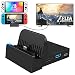 UKor Switch TV Dock, Portable Charging Stand for Nintendo Switch,Compact Switch to HDMI Adapter,Mini Switch Docking Station with Extra USB 3.0 Port, Replacement Charging Dock for Nintendo Switch
