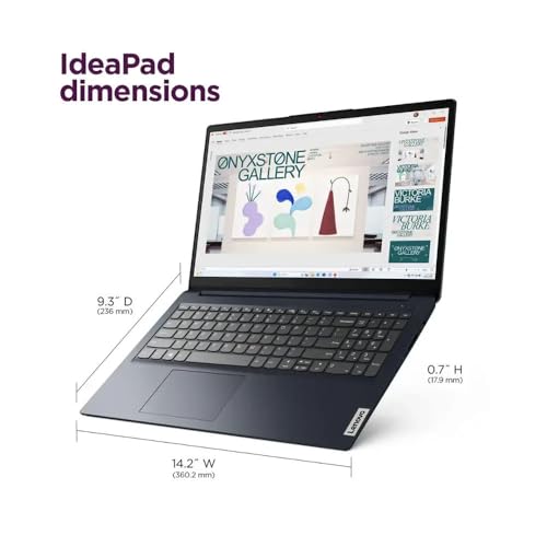 Lenovo Ideapad 15,6" Hd Antiriflesso W/1 Anno Microsoft 365, 8GB Ram, 128GB Ssd, Windows 11 Home, Wifi 6, Hdmi, USB-C, Processore Intel, Lettore Di Schede Sd, Fino A 9,5 Ore Di Durata Della Batteria - 5