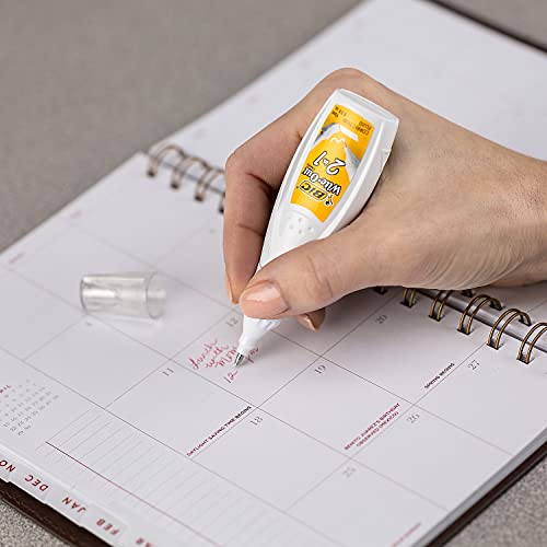 BIC WOPFP11 Wite-Out 2-em-1 Fluido de correção, garrafa de 15 ml, branco