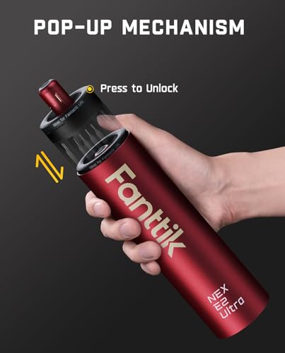 Fanttik E2 Ultra Mini Electric Screwdriver, Cordless Screwdriver, Max 0.6N.m, 50 Magnetic Bits, 5/32'' Hex, Magnetic Storage, Repair Tool for Electronics, Camera, Laptop, and PC Build (Red) thumbnail 8