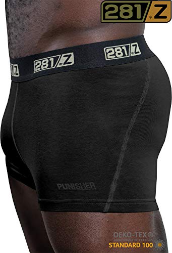 281Z Military Underwear Cotton 2-Inch Boxer Briefs - Tactical Hiking Outdoor - Punisher Combat Line3