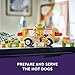 LEGO Friends Hot Dog Food Truck Toy with Mini Doll Characters and Cat Figure, Pretend Play Food, Toy Van, Creative Gift for Kids, Girls, and Boys, Ages 4 Years Old and Up, 42633