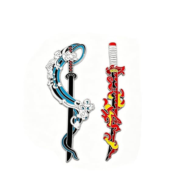 2Pcs Bag Pins Set, Enamel Pins, Anime Accessories, Personal Style Expression and Gift Giving-image-35