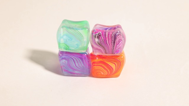 Amazon.com: 4Pack Fidget Toys Mini Squishy Stress Cube, Stress