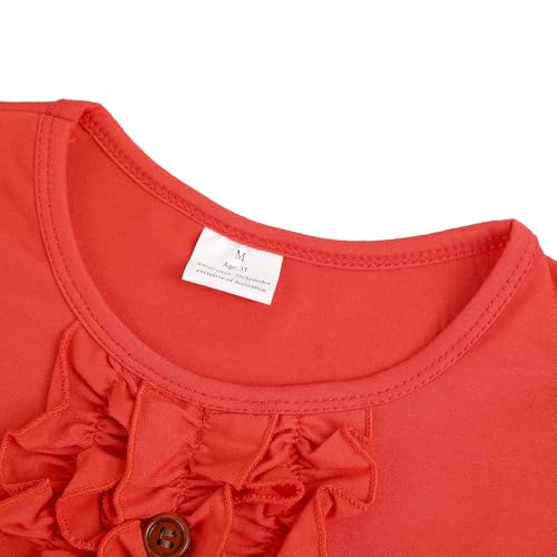 Toddler Girls Casual Dress Multi-Color Flutter Sleeve Summer Clothes 3-8Y2