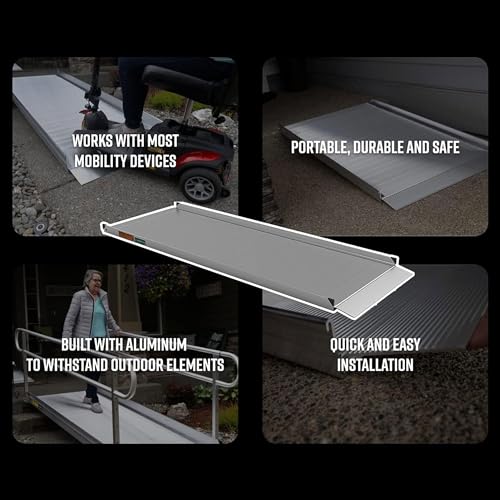 Portable Folding Mobility Ramp Aluminum