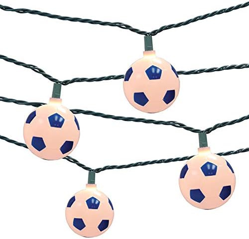 10ct Soccer Ball String Light