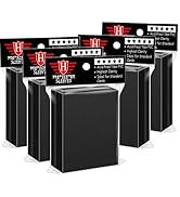 500 Pcs Black Card Sleeves Toploaders for Trading Card, Soft Penny Card Sleeves Card Protectors P...