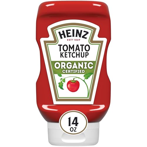 Heinz Organic Tomato Ketchup, 14 oz Bottle