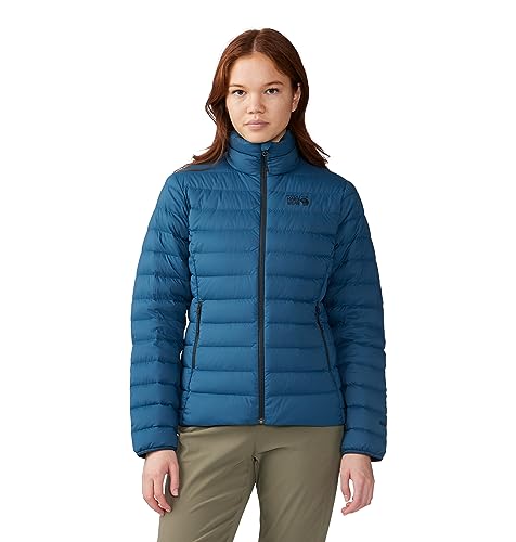 Doudoune Mountain Hardwear Deloro contre le froid veste légère en duvet femme Dark Caspian L