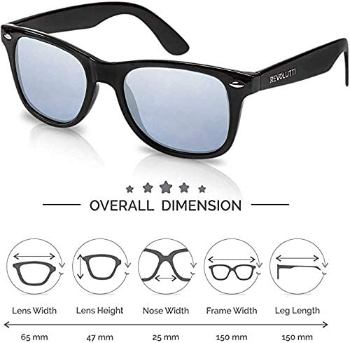 Polarized Sunglasses for Men and Women | Silver UV400 Protection Factor Lenses with Maintenance Set4