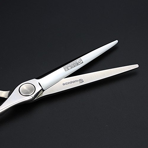 Ciseaux de coupe 6 pouces 440c et ciseaux effileurs pour salon de coiffure - 7
