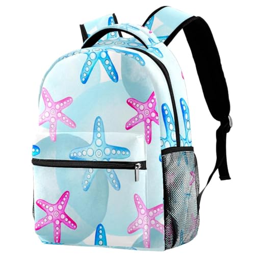 Sac de voyage décontracté étoiles de mer roses pour weekend et sorties filles