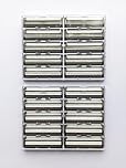 20 Twin Blade Safety Razor Cartridges, compatible with Gillette G2, Atra, Vector and Contour Wilkinson Sword, Boots razors. Slide or clip-on. NOT for Sensor.