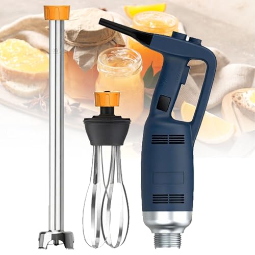 GLWABOMARS Las batidoras y emulsionadores portátiles comerciales, adecuados para cocinas de restaurantes, Pueden Preparar purés Suaves para Alimentos para bebés, así como Salsas de Frutas y Verduras.