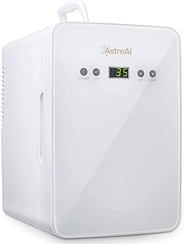 Amazon | AstroAI 冷蔵庫 小型 ミニ冷蔵庫 温度調整可能 6L 冷温