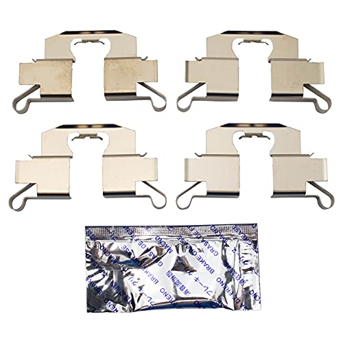 Image of TRQ Rear Brake Pad and Rotor Set Semi Metallic Rotors | For 2013-2015 Mazda CX-5