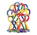 BMAG 38 PCS Magnetic Balls and Rods Set , Magnet Building Sticks Set, Building Blocks Tiles, STEM Stacking Toys for Kids,Juniors,Toddlers