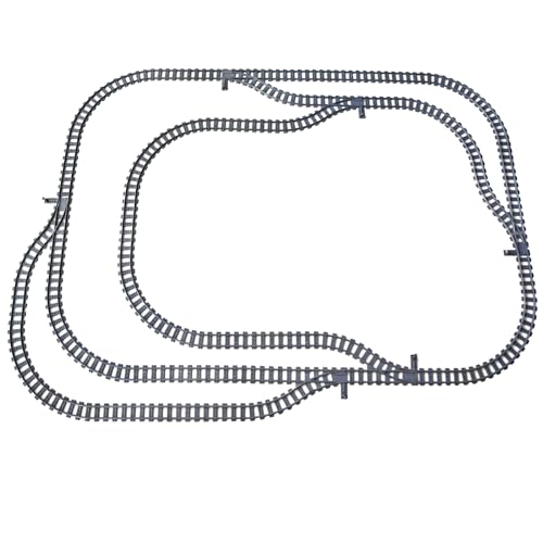 Building Blocks Train Track System - Urban Railway Accessories for Major Brands