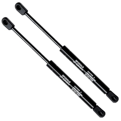 SPODALG Qty (2) Rear Trunk Liftgate Lift Supports Shocks Struts Compatible with Mitsubishi Lancer 2008 to 2018 Without Spoiler