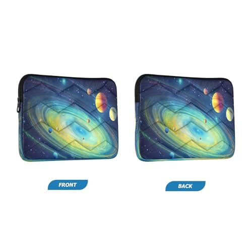 Funda para portátil de 13-14 pulgadas sistema solar miniatura 2