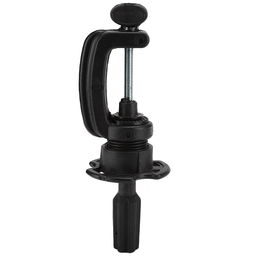 Stainless Wig Head Holder, Steel Material Lihui Wig Stainless Steel(Black)