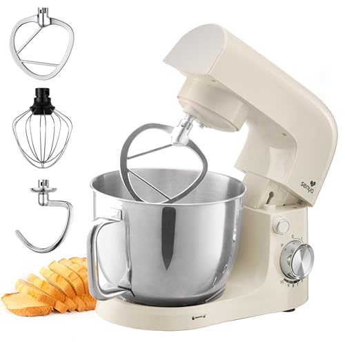 SENYA Robot Pâtissier Multifonction 1500W – Bol en...