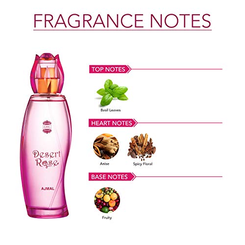 AJMAL Silver Shade Edp Citrus Woody Liquid Perfume 100Ml For Men And Desert Rose Edp Floral Oriental Perfume 100Ml For Women Free - Image 7