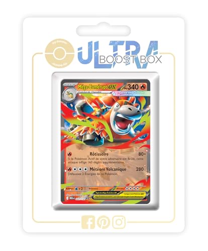 Méga-Camérupt ex 022/132 - Myboost X Méga-Évolution 1 - Coffret de 10 Cartes Pokémon Françaises