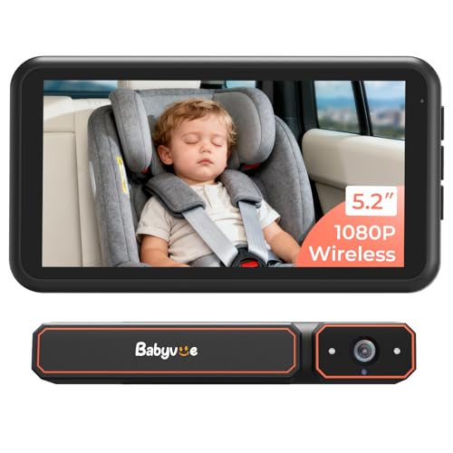 Babyvue BV6 Wireless Baby Car Camera Easy to Install, No