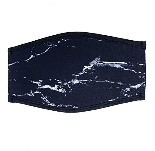 KOSTOO Funda de neopreno para máscara de buceo, correa de buceo, almohadilla de envoltura para deportes acuáticos, equipo de buceo para natación, buceo, esnórquel (negro) Cover