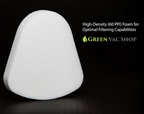 Greenvacshop 4+2 Pack Shark Navigator Lift-Away Zu503Amz, Nv350, Nv351, Nv352, Nv355, Nv356E, Nv357, Nv360, Nv370, Nv391, Uv440, Uv490, Uv500, Uv540, Uv541, Uv550, Cu500 Replacement Filter Set, 4 Foam+4 Felt+2 Hepa Filters, Xff350 Xhf350 #TOP3