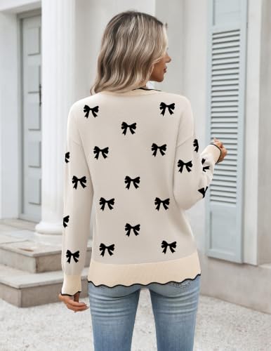 Zeagoo Fall Clothes 2026 Fall Casual Loose Fit Pullover Sweaters for Women - image 2