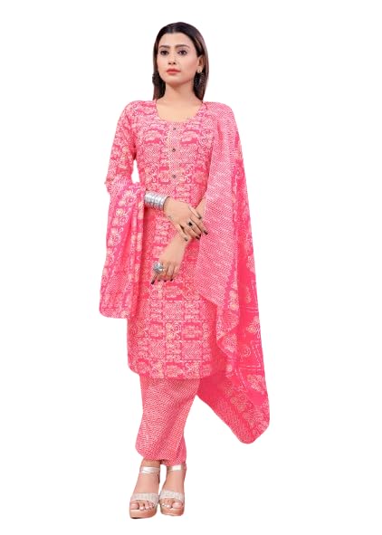Image of Women's Kurta and Pant Set, Cotton
