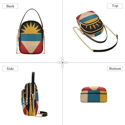 Image of Patriot Flag Cell Phone Purse Crossbody Handbag Durable Shoulder Bag Sturdy Travel Pouch