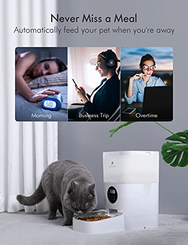 PETLIBRO-Automatic-Cat-Feeder-Timed-Cat-Feeder-with-Desiccant-Bag-for-Pet-Dry-Food-Programmable-Portion-Control-1-4-Meals-per-Day-10s-Voice-Recorder-for-Cats-and-Dogs-4L6L Timed Dog Feeder with Desiccant Bag