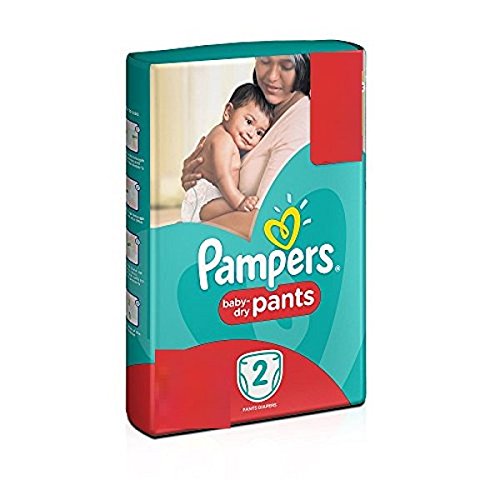 Buy Pampers Pants Extra Small Size Diapers for New Born (2 Count