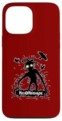 Coque iPhone 13 Pro Max Hello Neighbor protection antichoc motif jeu vidéo gaming