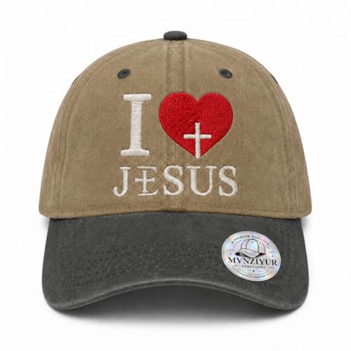 Image of I, Love Embroidered Baseball Cap