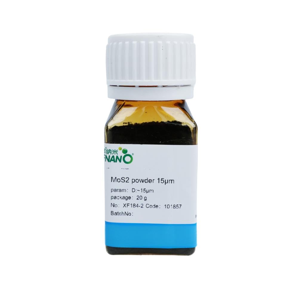 Molybdenum Disulfide Powder MoS2 Powder Purity 99.8% 15μm for Science Research-Same Day Priority Shipping(20 Grams)