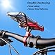 ROTTO Handyhalterung Fahrrad Telefonhalterung Aluminium mit 360 ° Drehung