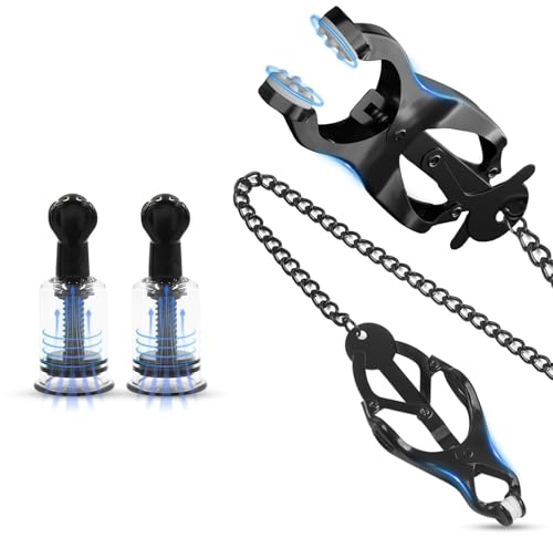 BDSMYEE Sexspielzeug für Paare extrem sex,Nippelklemmen Brustwarzen sex...
