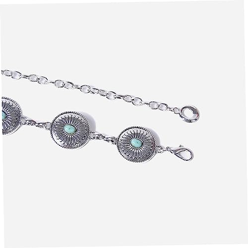 Cinturón de metal para mujer Gatuida ajustable que no daña la ropa 4