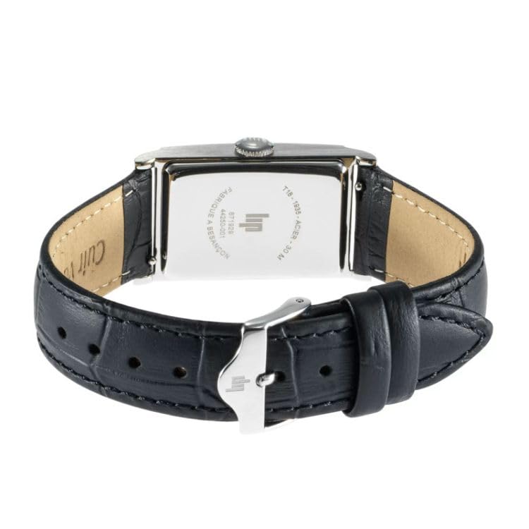 Lip Churchill T18 - Reloj con esfera de sol - Cuero negro, correa