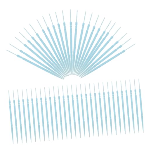 ARTSEWPLY 1100 Piezas Palillos Ecológicos de Alimenticio Doble Azules Cepillo Interdental para Limpieza Bucal Eficaz y Cuidado Oral Familiar