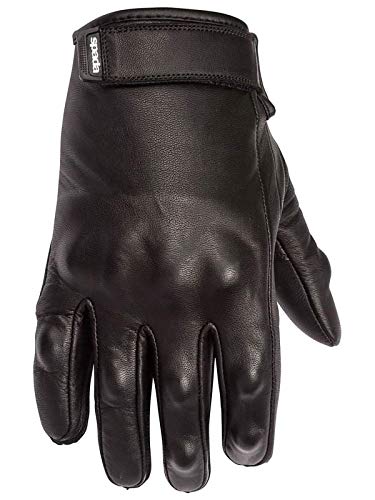 Spada Wyatt Leather Motorcycle Gloves M Black